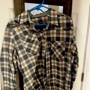 Mens “Guess” vintage button down